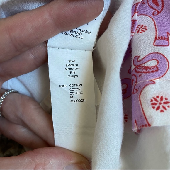 Baby Gap Bodysuit Dress Elephant Dress with Diaper Snaps - Picture 10 of 11